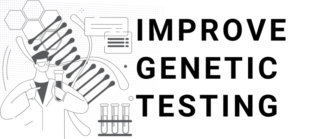 Consolidate sensitive information into one secure app to deliver faster genetic testing results!