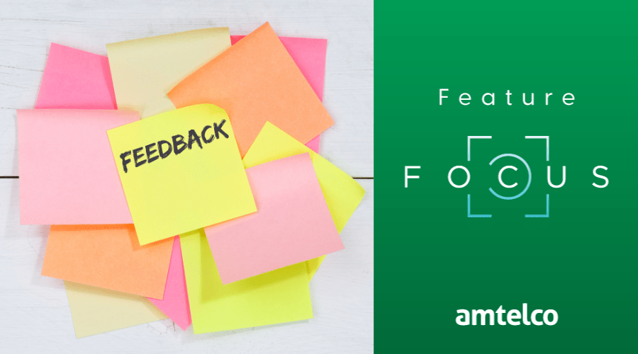 Group of sticky notes with the word "Feedback" written on one of them.
