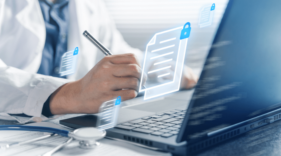 Concept of a doctor using SSOT architecture.