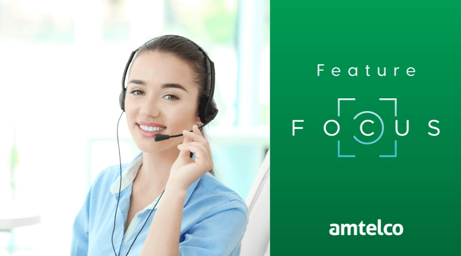 A call center agent.