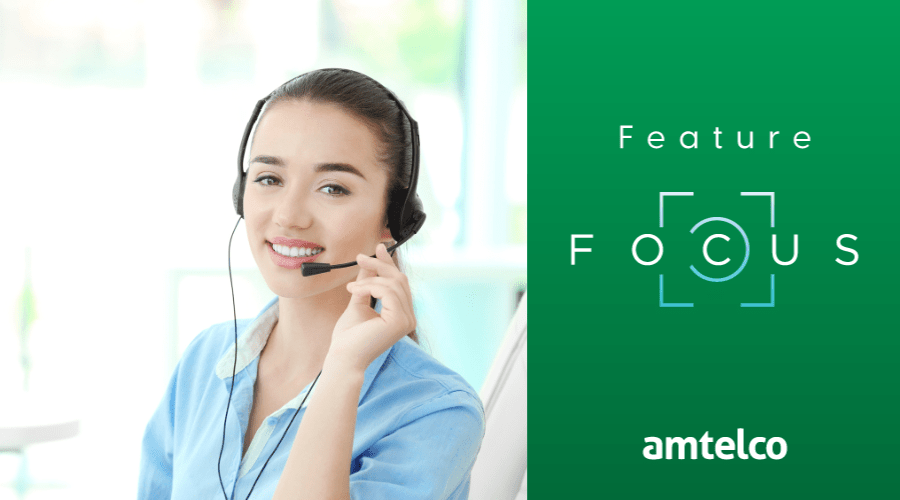 A call center agent.