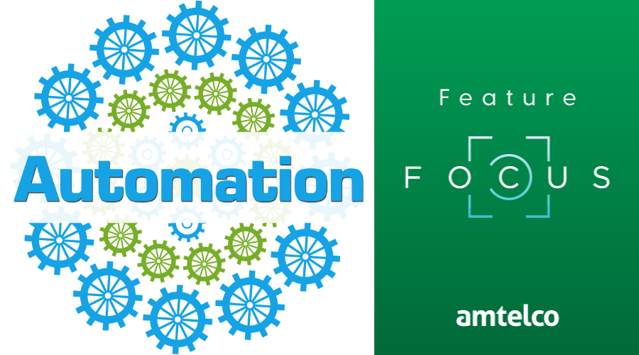 The word "Automation" surrounded by gears.