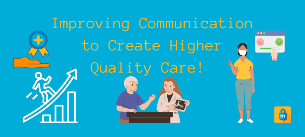 Doctor delivering quality care