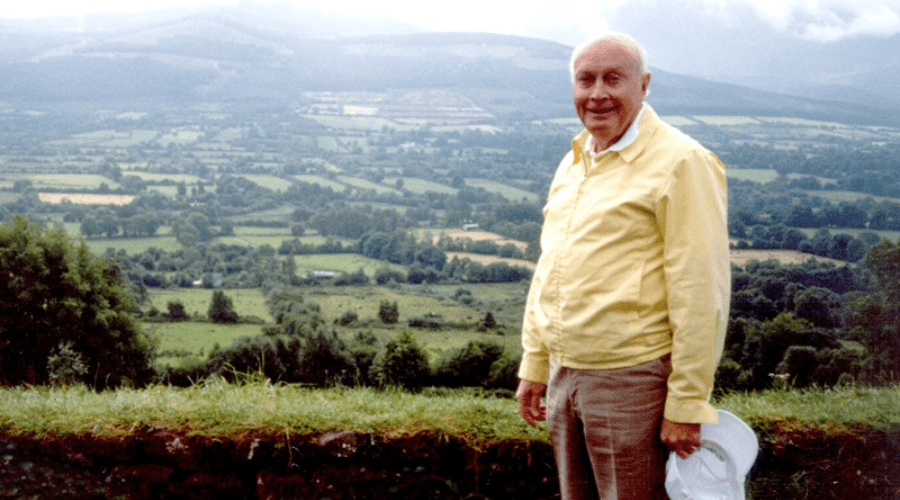 Amtelco founder, Bill Curtin, in Ireland.