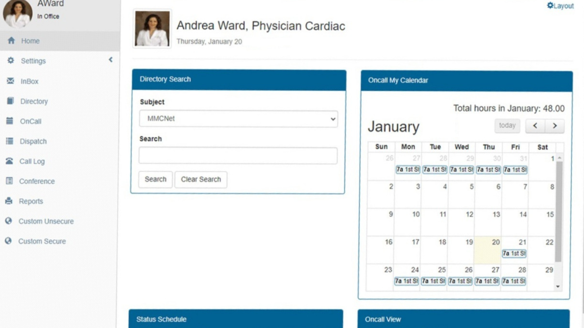 Amtelco case study with Washington Health about updating their emergency department scheduling from a paper process to a digital platform.