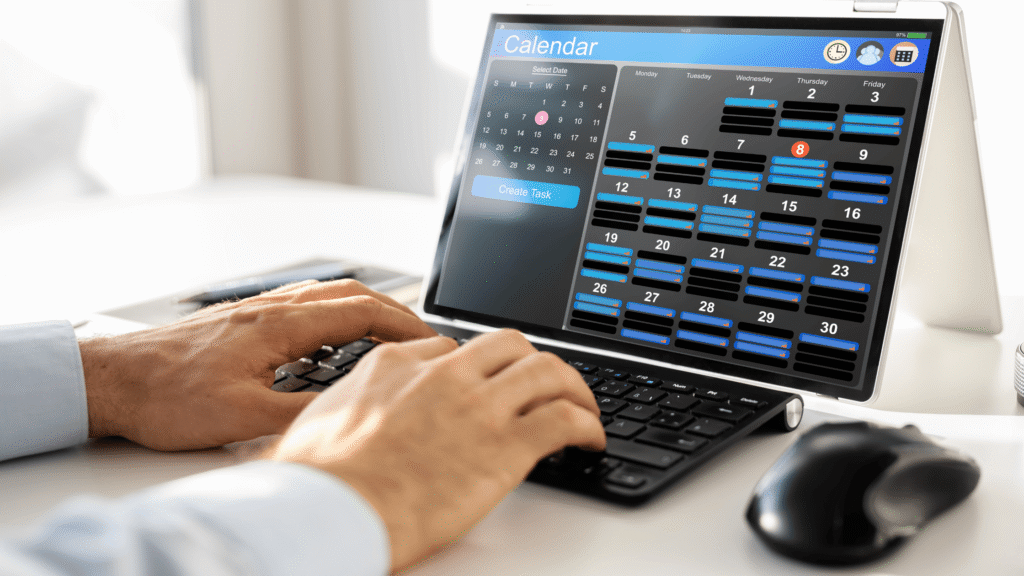An on-call schedule is updated using a digital platform.