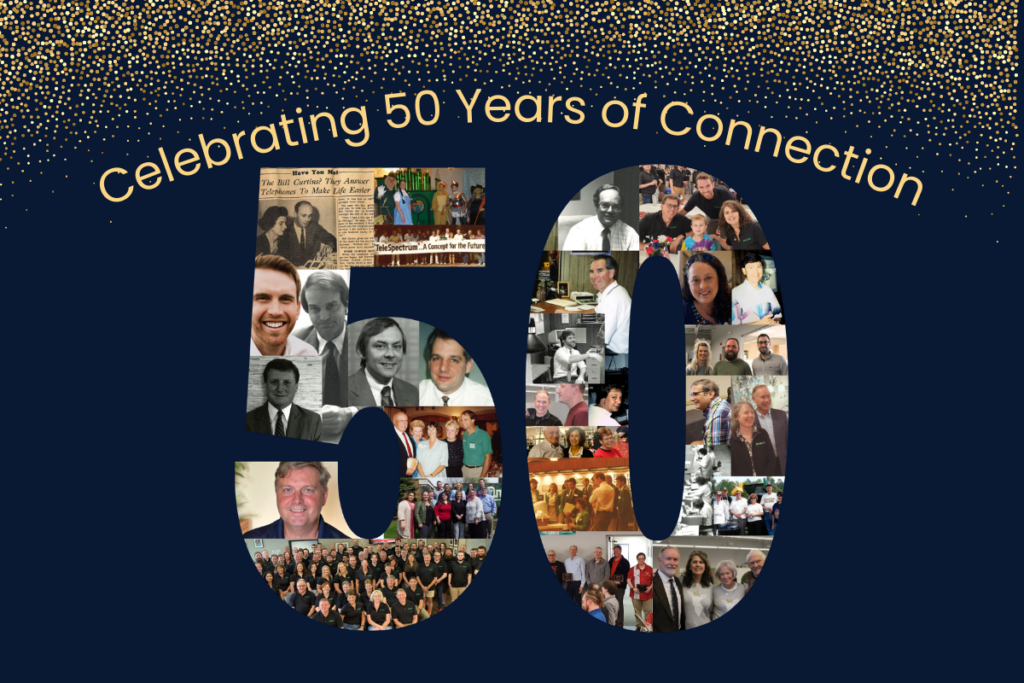 Amtelco celebrates 50 years of connection.