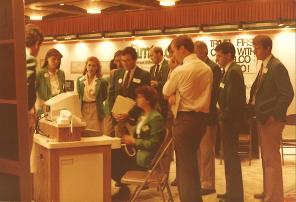 Amtelco's green sport coats.