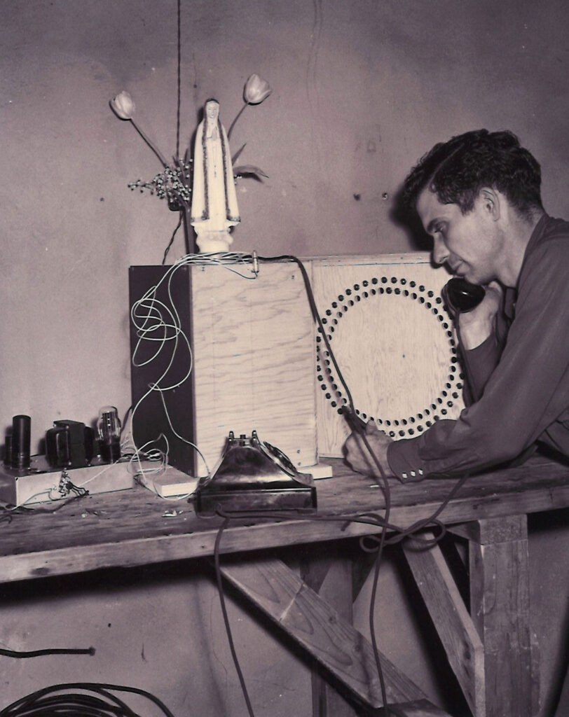 Curtin family friend Ham Reneau worked on Telesignal, which was eventually installed at his answering service in Rockford, IL.