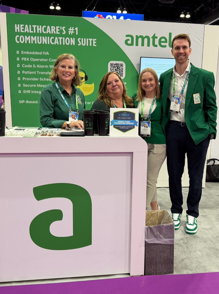 Jill, Stacey, Kelly, and Joe brought back the green jacket tradition at this year’s ViVE conference.